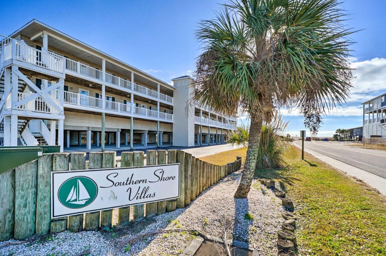 Oak Island Beachfront Condo With Community Pool Eksteriør bilde
